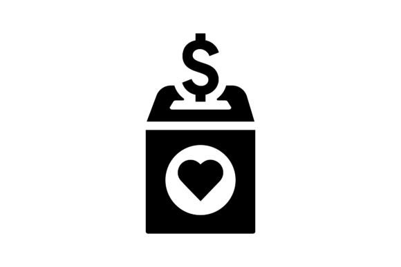 Box, Charity, Donation Icon for Graphics and Icons