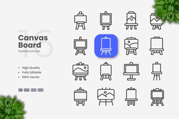 Canvas Board Icons Review for Embroidery Projects