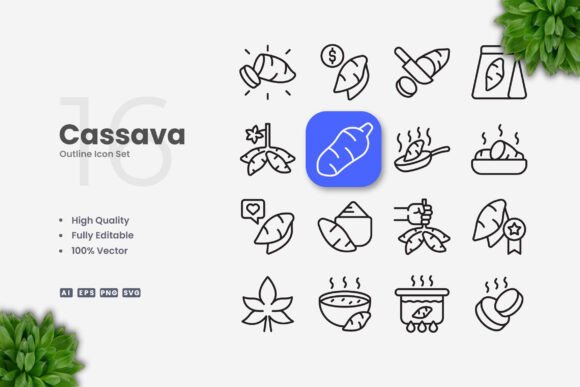 Cassava Icons: A Practical Embroidery Review