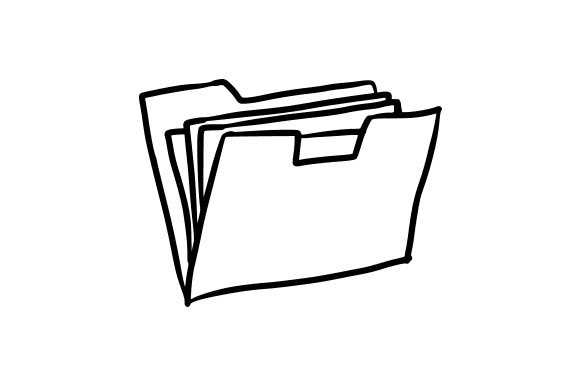 Open Folder with Files – A Versatile Graphic Design Asset