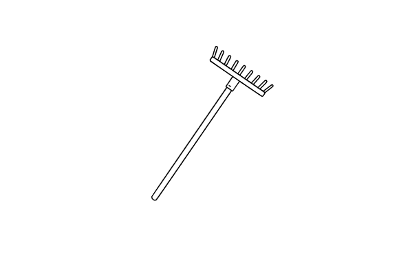 Rake Clip Art: A Versatile Graphic for Creative Sellers